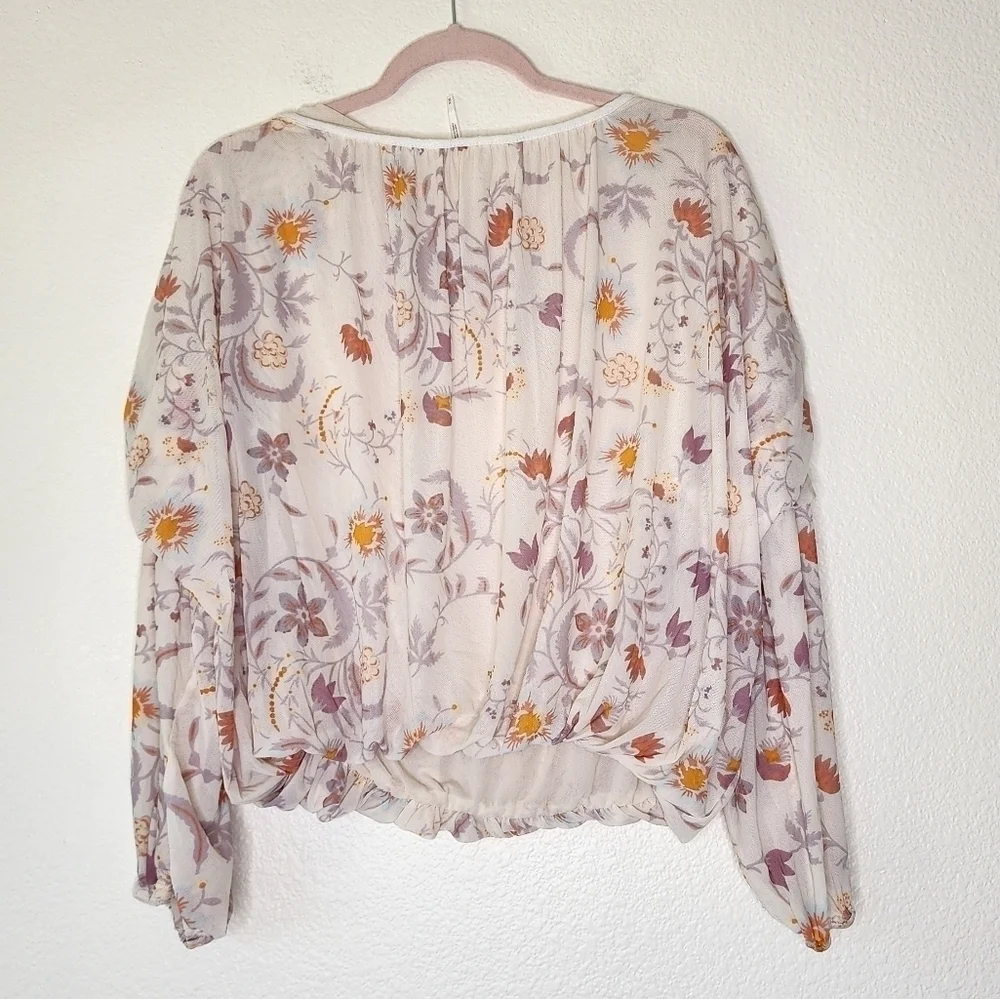 Free People Wildflower Honey Top M - Picture 4 of 7